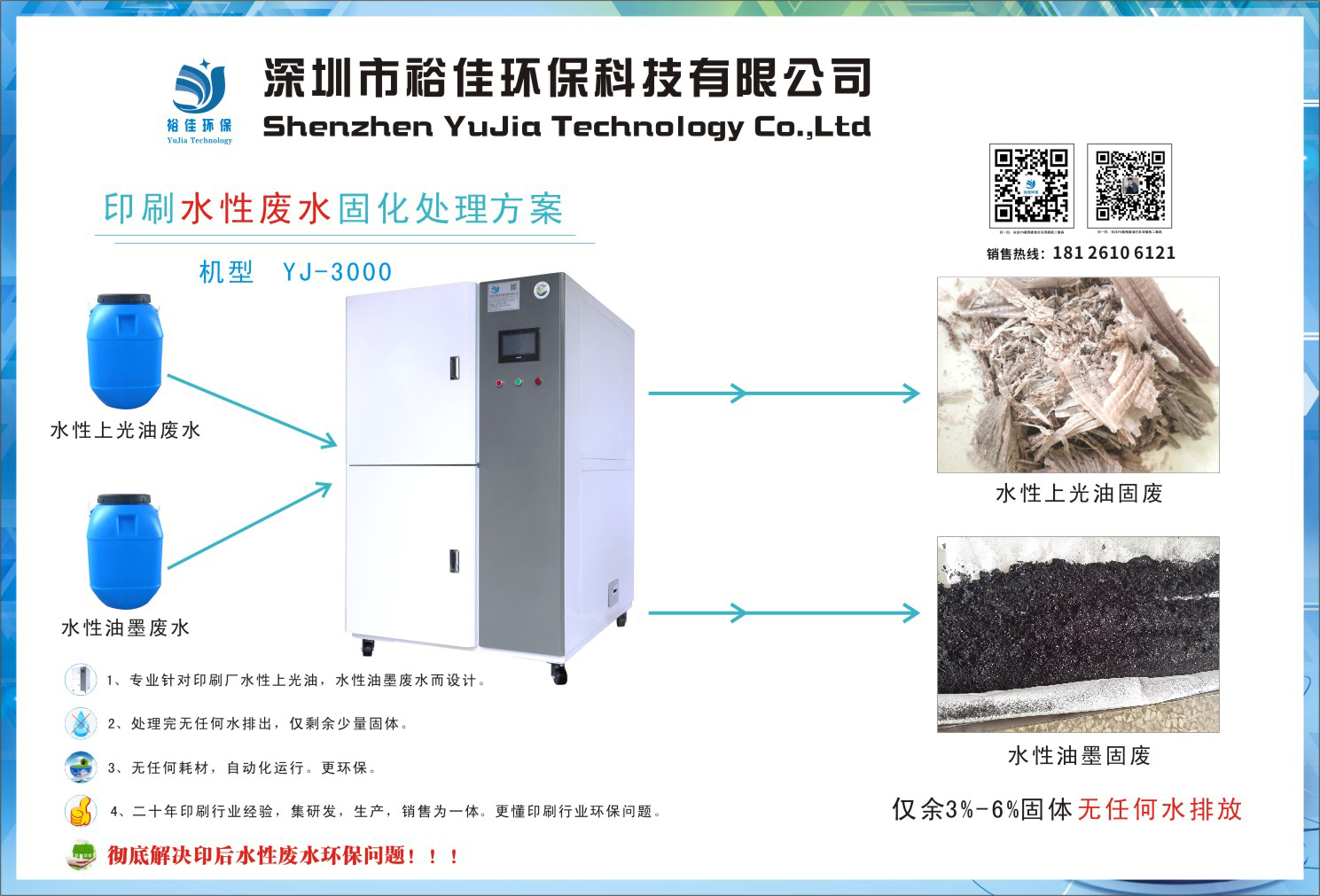 水性上光油廢水處理