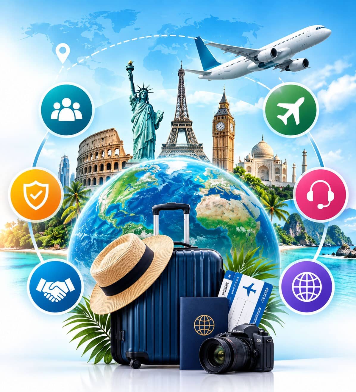 Beautiful travel destination