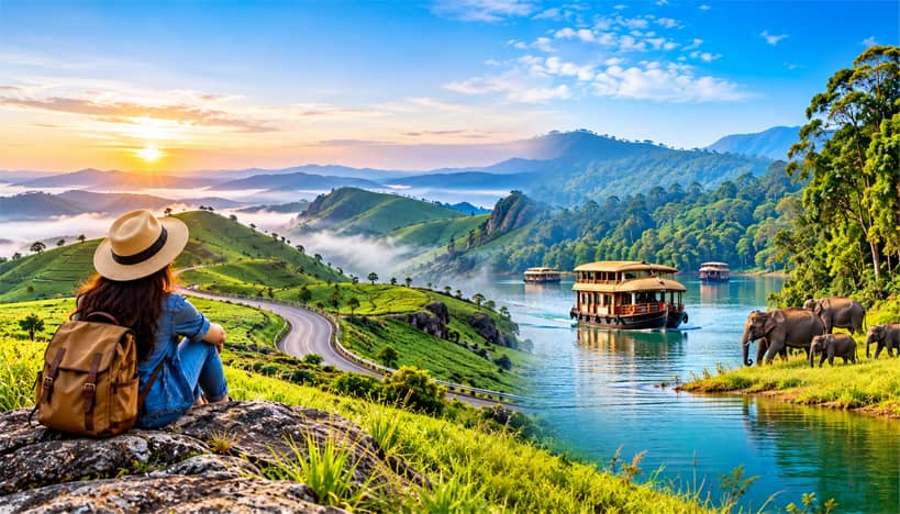 Vagamon – Thekkady Tour Package